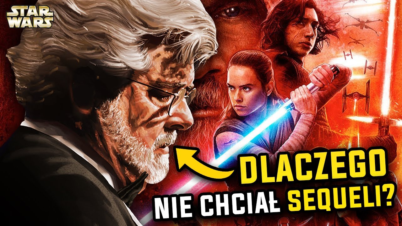 Dlaczego George Lucas NIE CHCIAŁ trylogii SEQUELI? Czemu sprzedał Gwiezdne wojny Disneyowi?