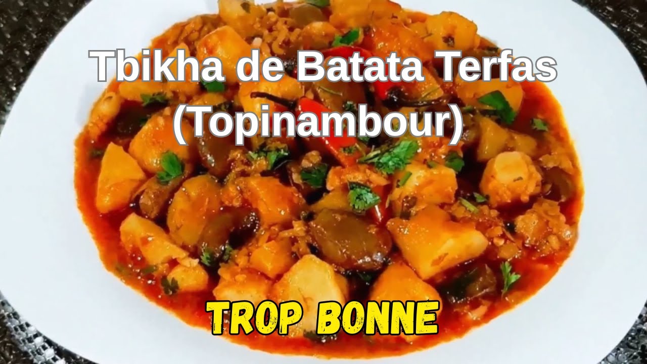 Batata Terfas ou Topinambour : Le Plat Facile et Traditionnel qui va vous SURPRENDRE ! 😋