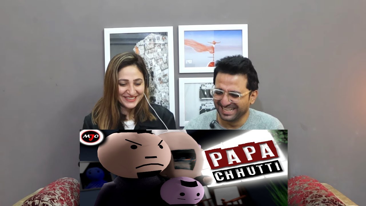 Pak Reacts to MAKE JOKE OF ||MJO|| - PAPA CHHUTTI || By Saurabh Shukla