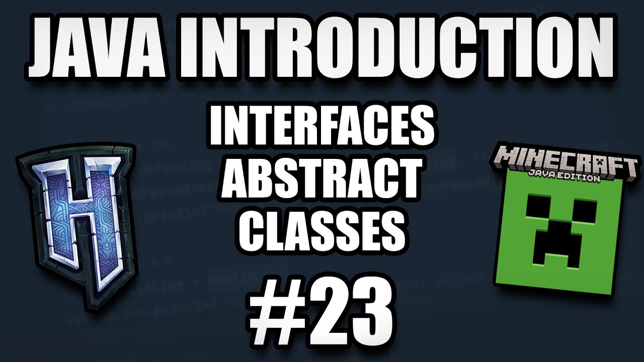 Hytale & Minecraft Modding Java Introduction (2026) #23: Interfaces & Abstract Classes