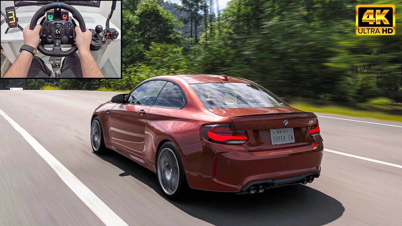 BMW M2 Competition - Forza Horizon 6 | Logitech G923 Steering Wheel