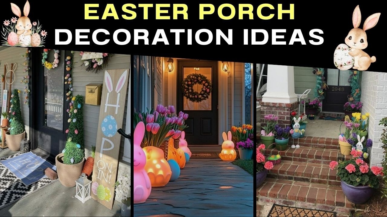 Fresh! 🌸 Easter Porch Decoration Ideas 2026 | Easter Decorations for Front Porch