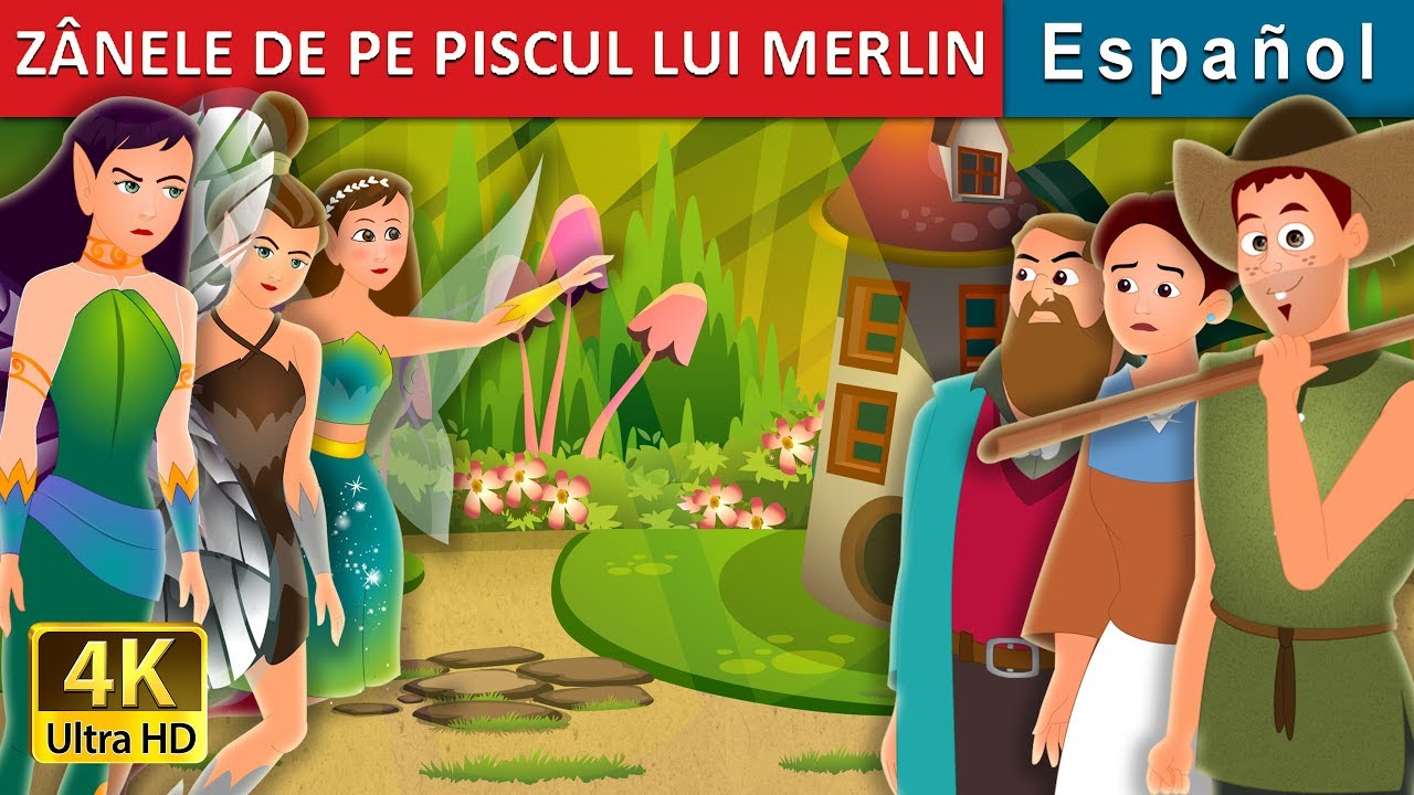 Z&Acirc;NELE DE PE PISCUL LUI MERLIN | The Fairies of Merlin&rsquo;s Crag Story | @RomanianFairyTales