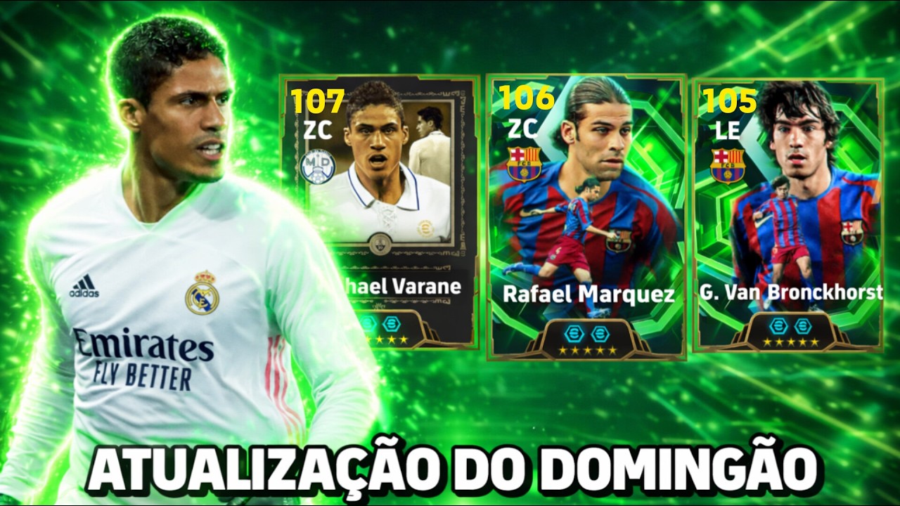 😎 CHEGOU O MELHOR ZAGUEIRO?!  NA ATUALIZAÇÃO DE DOMINGO || EFOOTBALL 2026