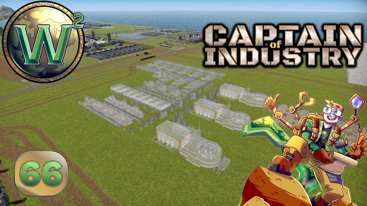 Captain of Industry - Breeder Reactor Fuels - Let's Play, Stream - Episode 66