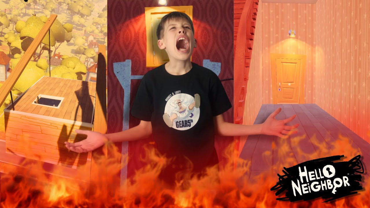 Tyhle minihry mě skoro ZABILY|Hello neighbor|