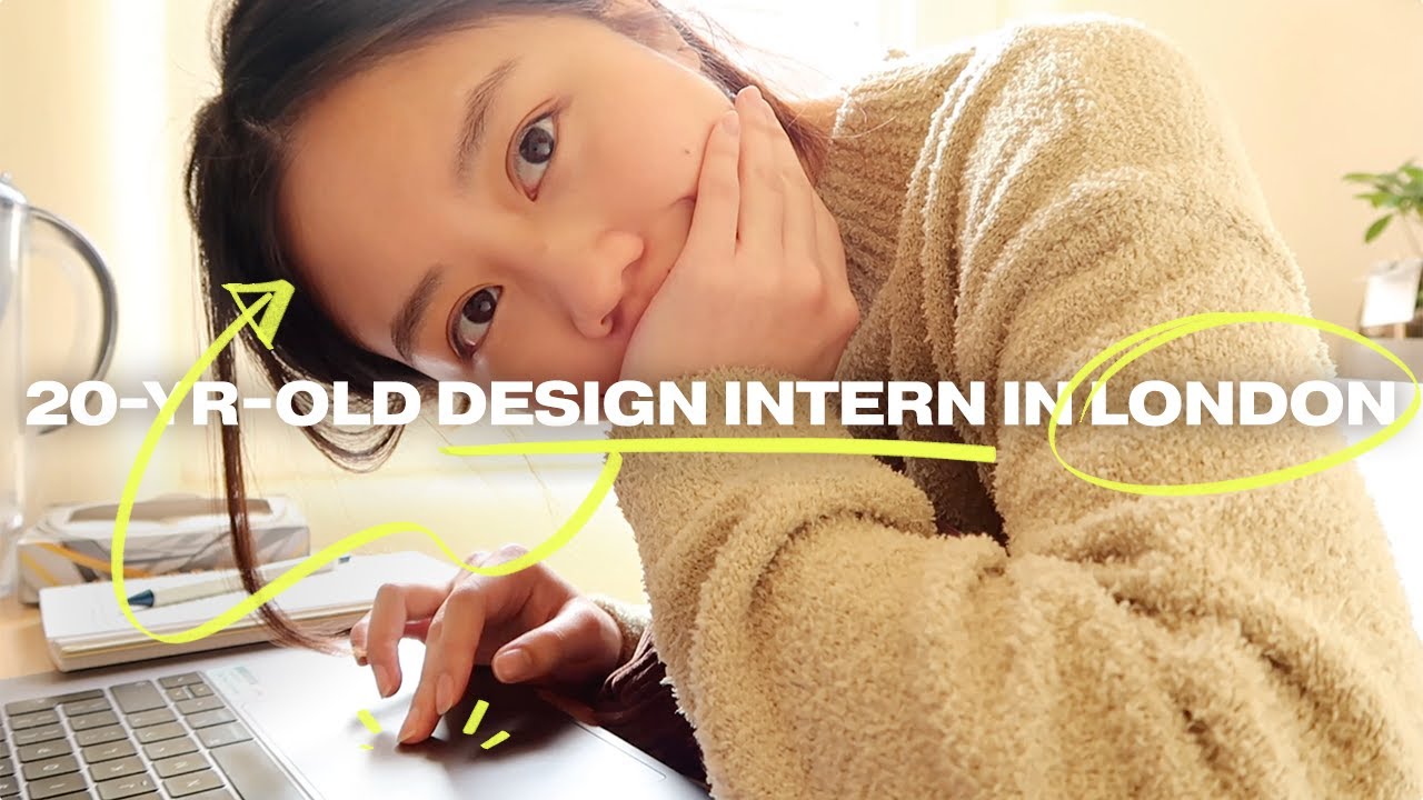 Day in the Life of a Graphic Design Intern in London | Vlog