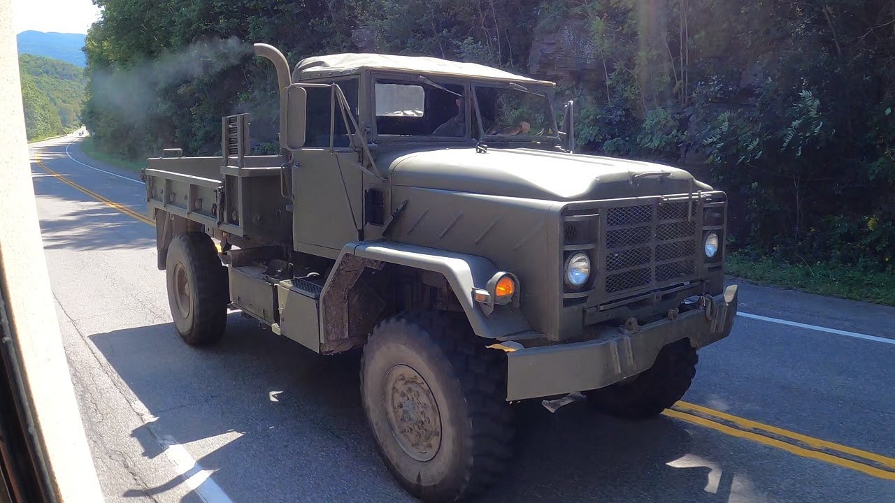 Driving The Bobbed M923 5 Ton To Camarata's Camp - VLOG
