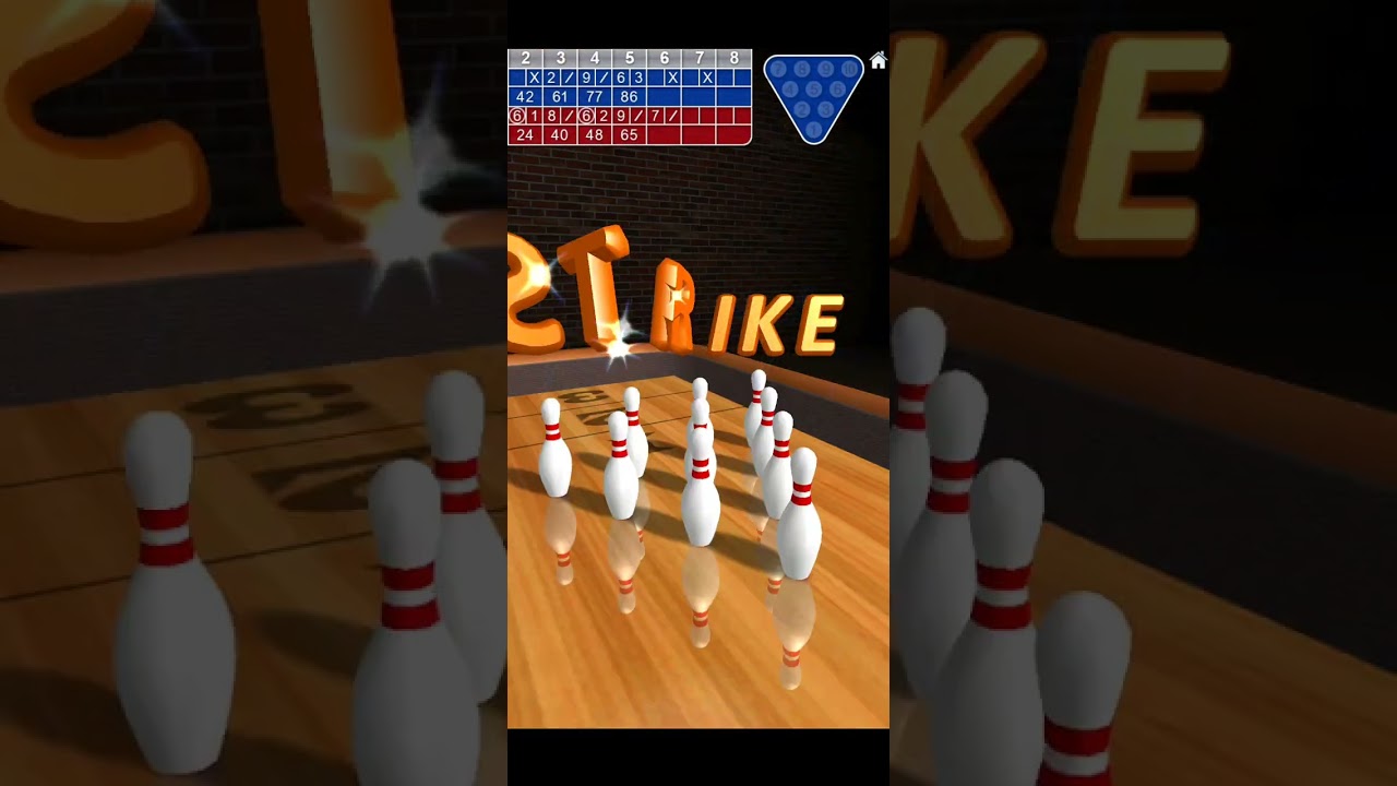 10 Pin Shuffle(Bowling) 게임 보관용풀영상