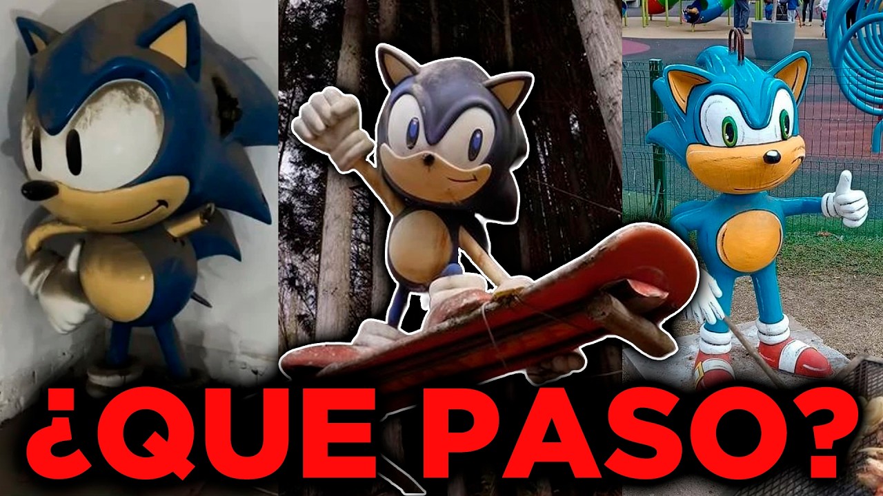 Las estatuas de Sonic que desaparecieron