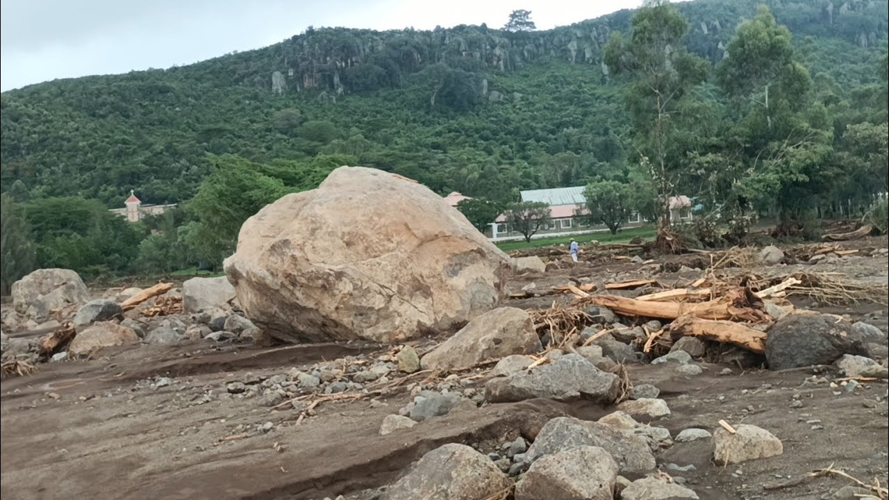 How Houses Were Buried Beneath These Rocks In Mai Mahiu