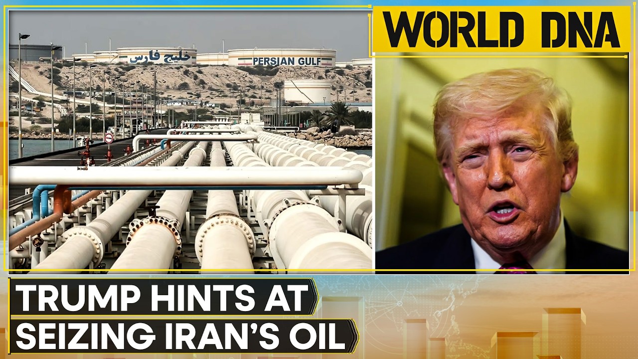 US vs Iran: Trump Hints at Seizing Iran&rsquo;s Oil and Kharg Island Amid Iran Conflict | WORLD DNA