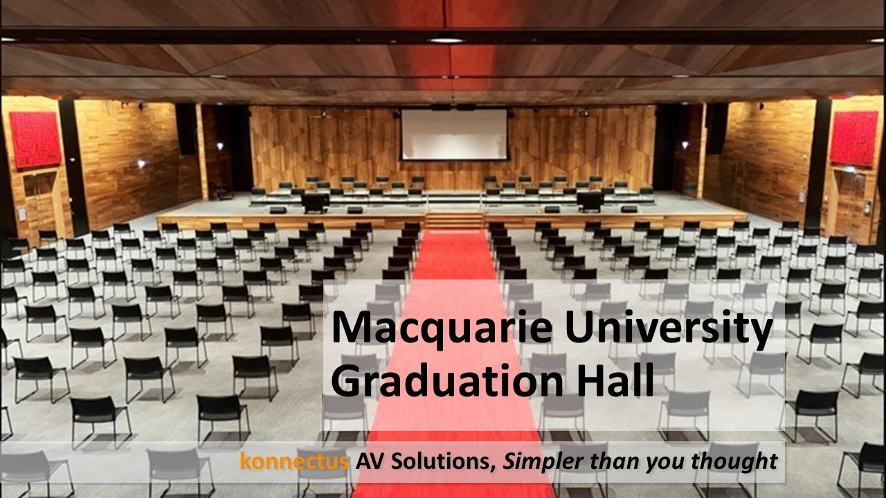 World-Class 900-Seat Uni Auditorium&mdash;Konnectus AV