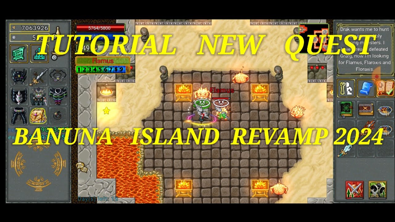 TUTORIAL NEW QUEST BANUNA REVAMP 2024 TIBIAME