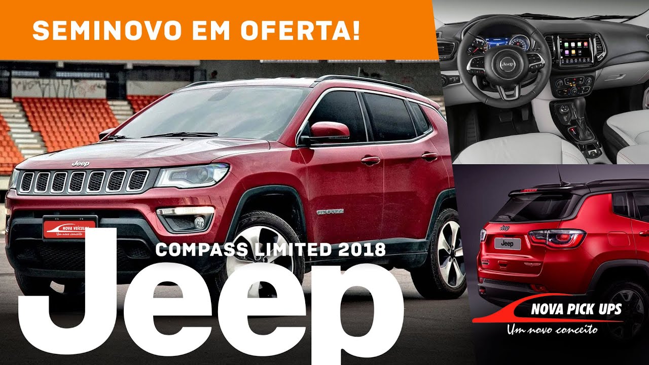 Jeep Compass Limited 2018 - Seminovo em Oferta