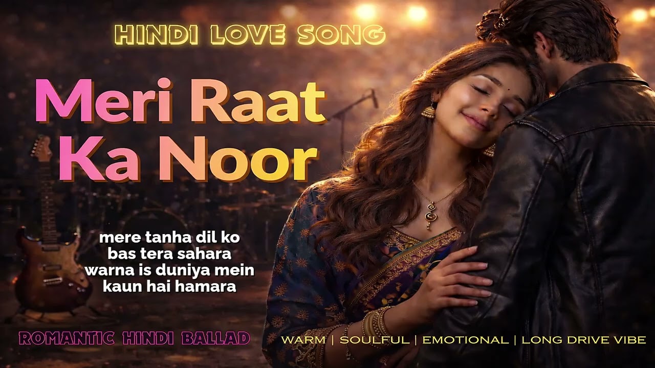 Meri Raat Ka Noor | Sacred Strings India | Soulful Hindi Song | Romantic Hindi Song