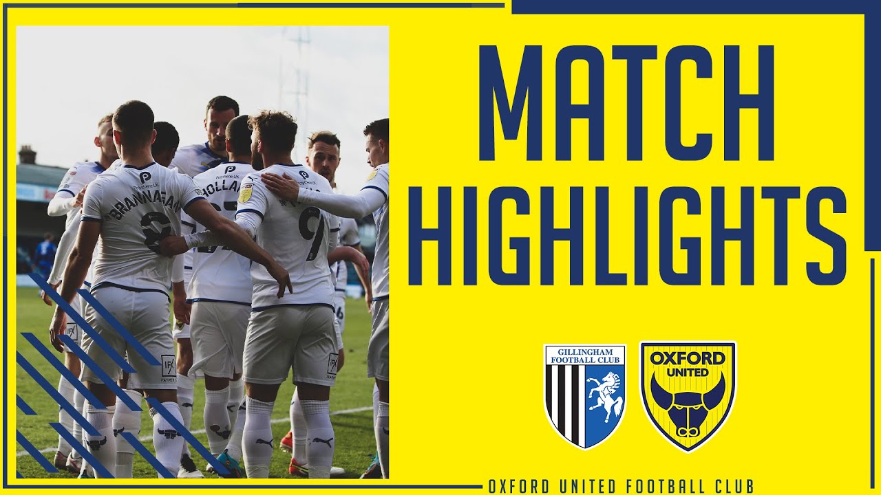 Gillingham v Oxford United highlights