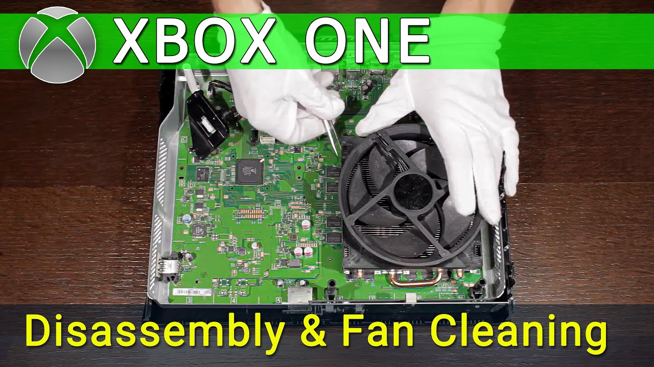 Руководство по разборке Xbox One и чистке вентилятора