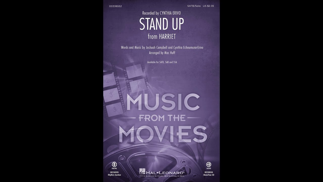 Stand Up (from Harriet) (SATB Choir) - Arranged by Mac Huff