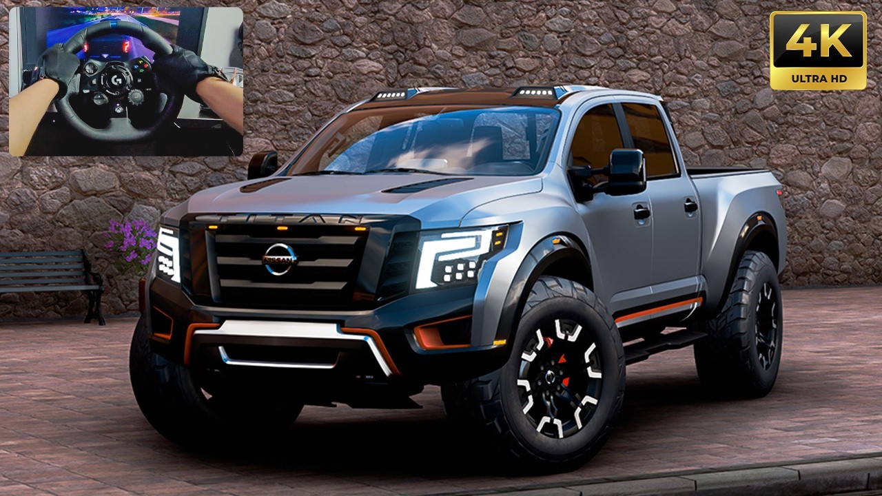Nissan Titan | OFFROAD | Forza Horizon 5 |  Logitech G923 Gameplay
