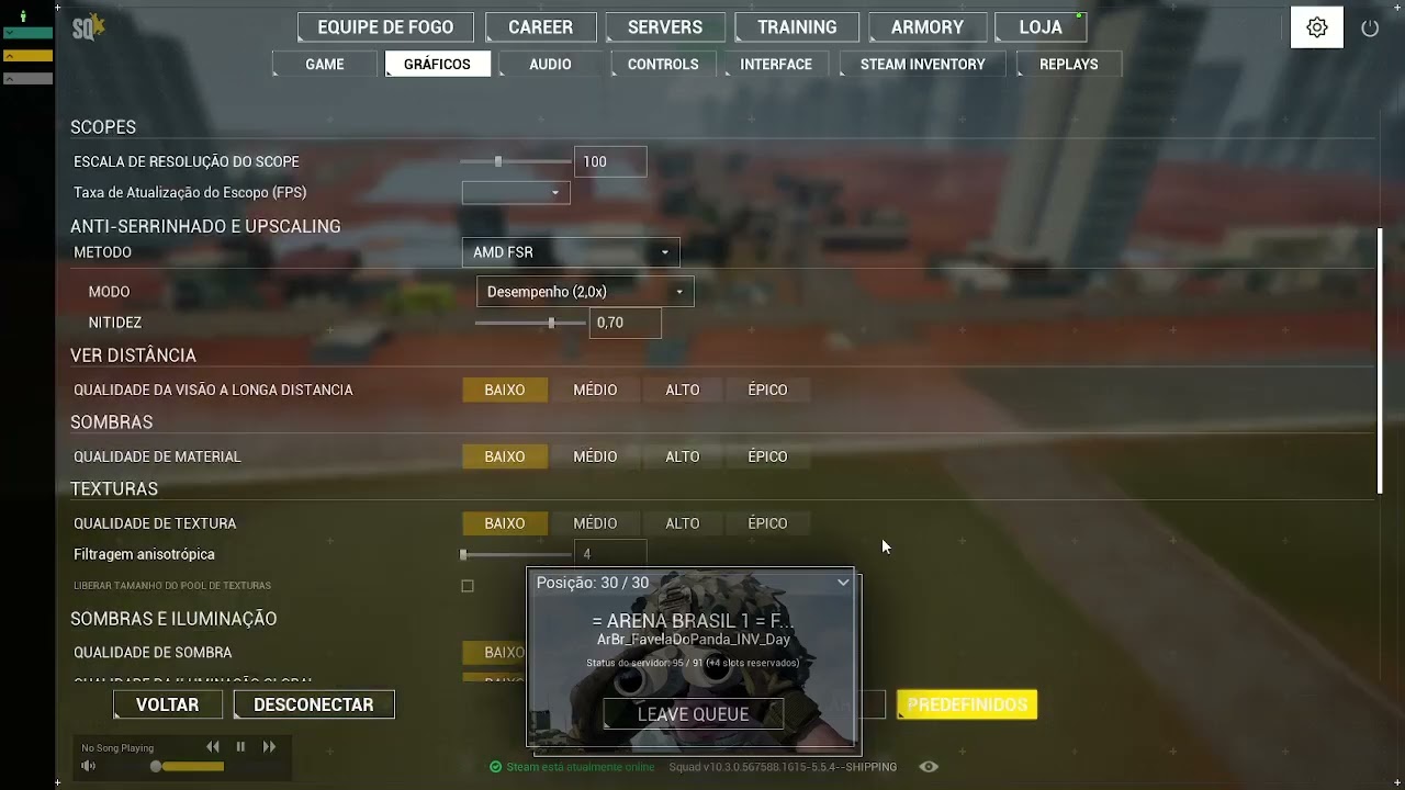 GAME SQUAD GAME TUTORIAL GRAFICOS GAME ALTO CONSUMO DE PROCESSAMENTO DE DADOS 2026