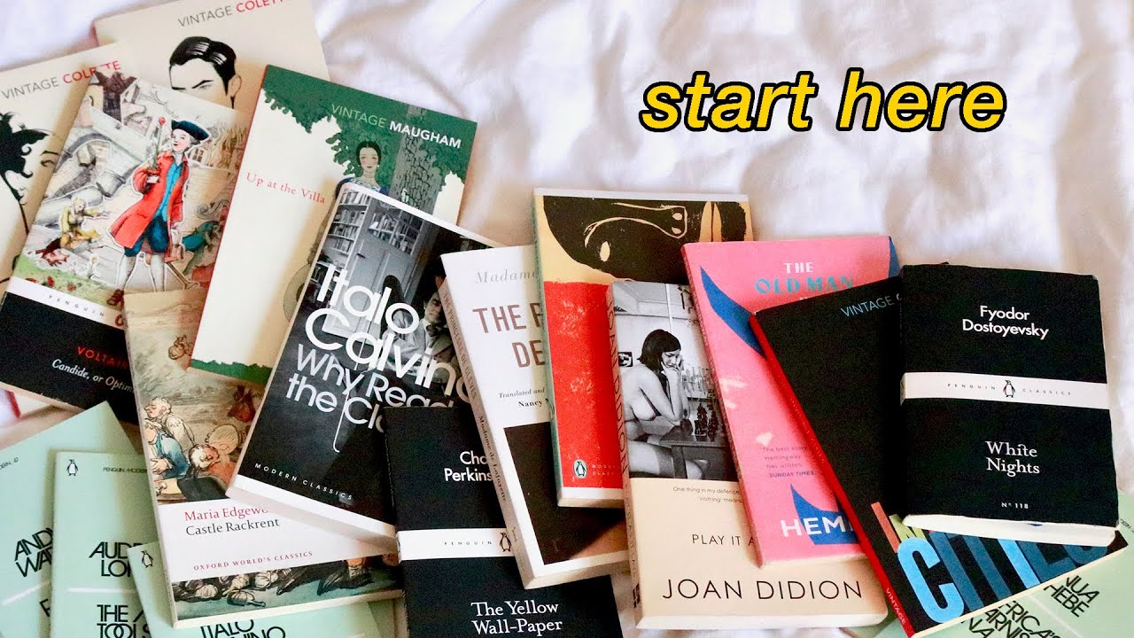 BEST easy and SHORT literary classics (books for beginners)