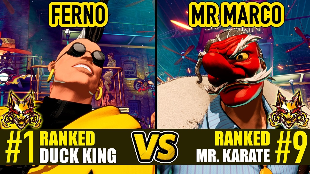 FF COTW ▰ FERNO (#1 Ranked Duck King) vs MR MARCO (#9 Ranked Mr. Karate) ▰ High Level Gameplay
