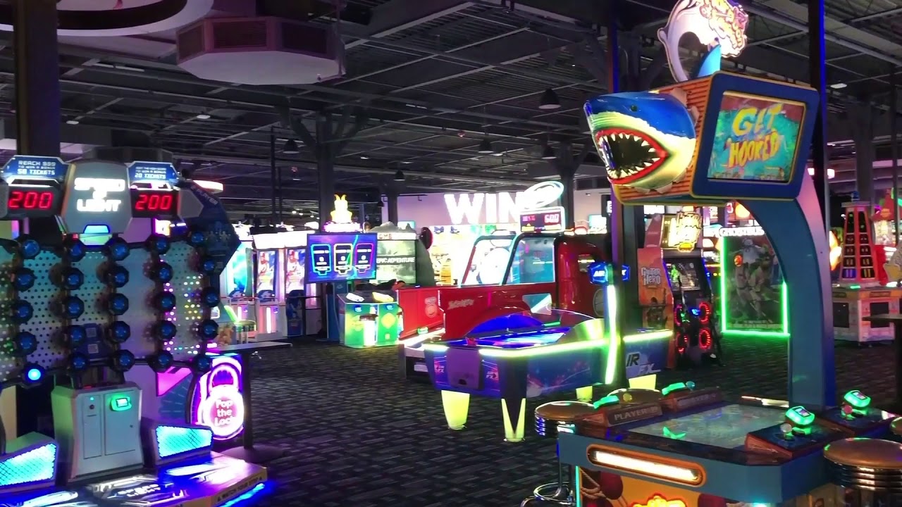 Dave and Busters Tour Video