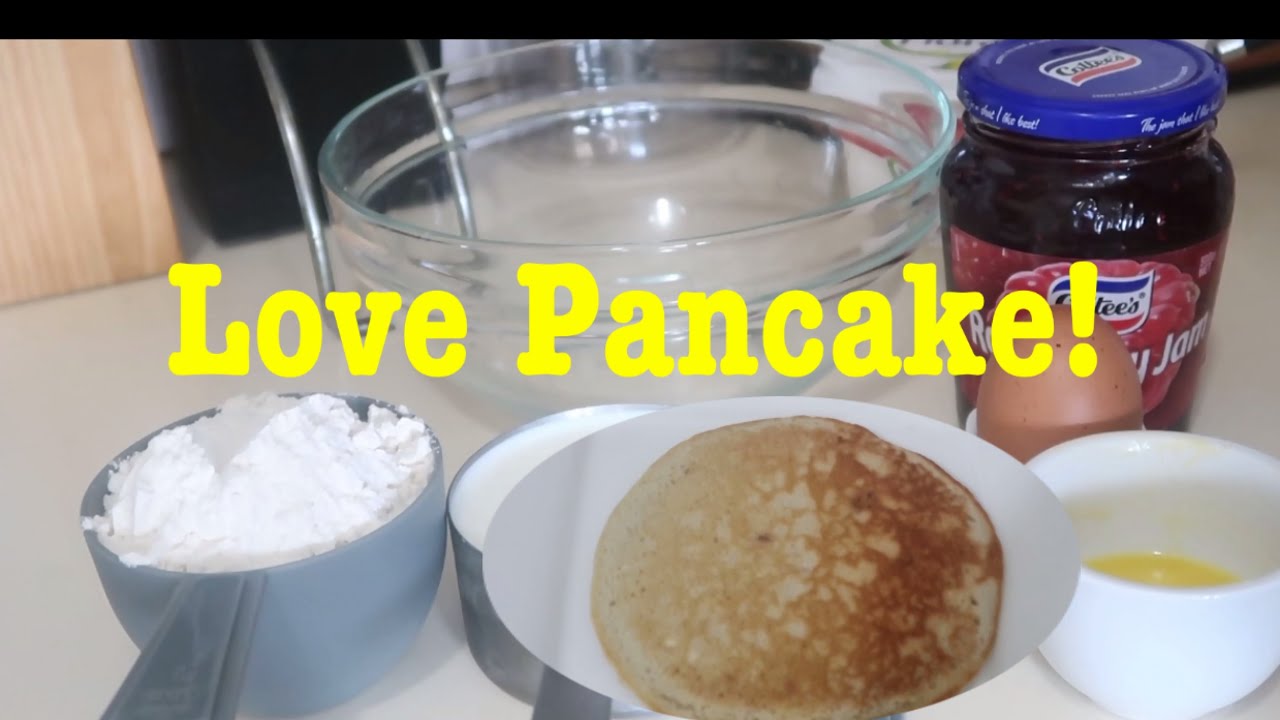 #Pancakeraspberryjam#nobakingsoda Pancake with Raspberry Jam | No baking Soda | No baking Powder