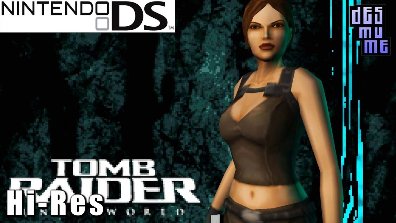 Tomb Raider: Underworld - Nintendo DS Gameplay High Resolution (DeSmuME)