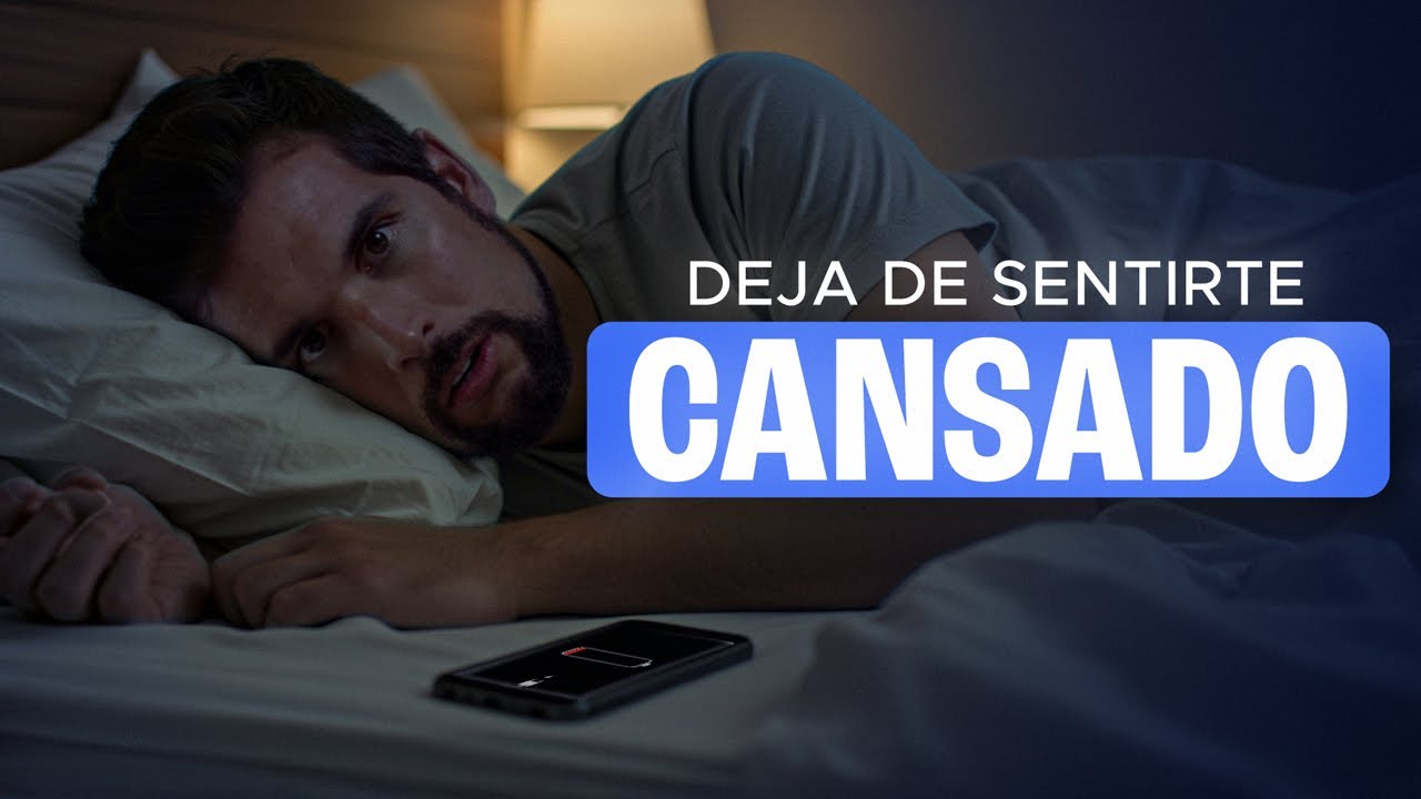 GUÍA para DEJAR de sentirte AGOTADO SIN tomar PASTILLAS