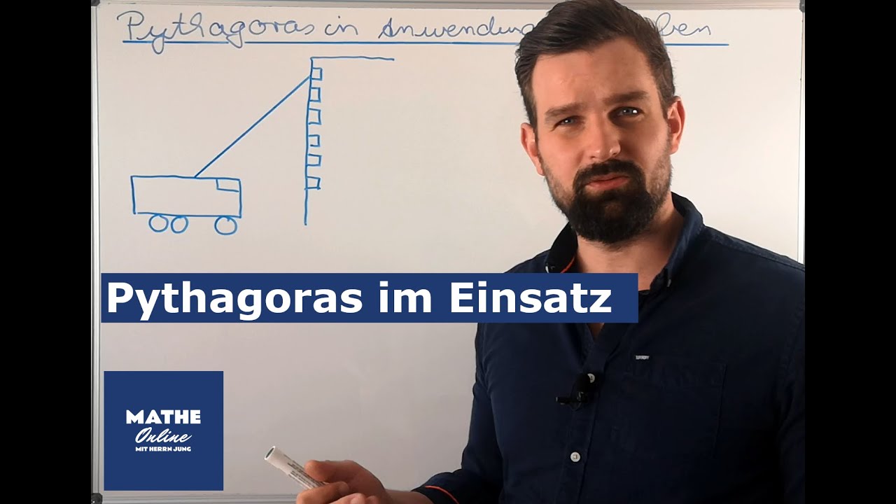 Satz des Pythagoras - Textaufgaben, Sachaufgaben, Anwendungsaufgaben