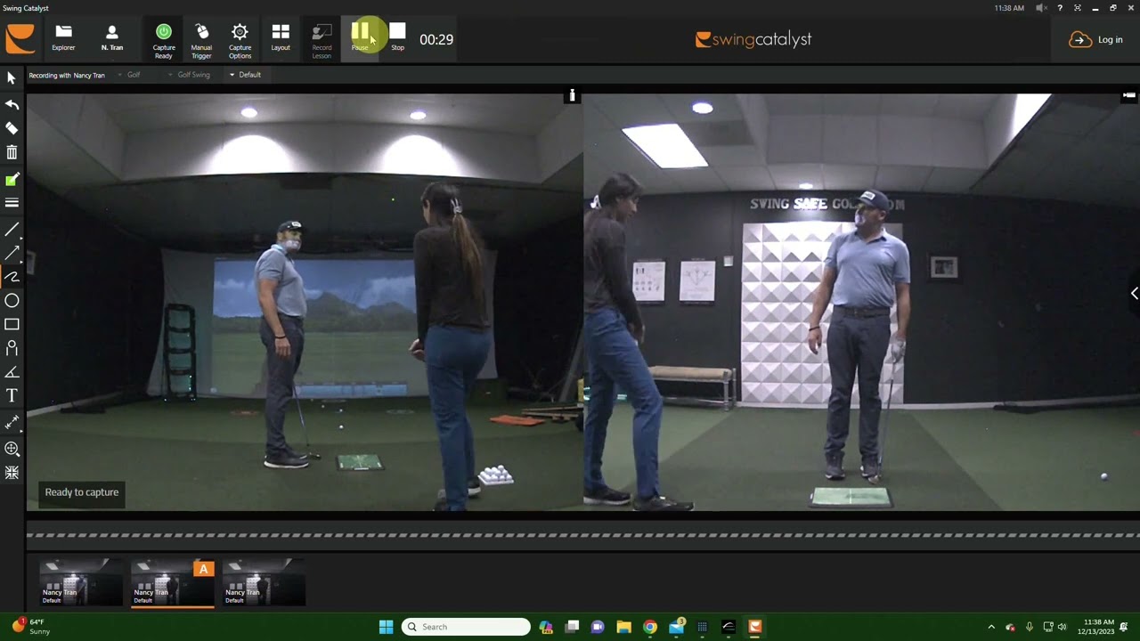 Why the Balance Needs to Move to the Left in the Golf Swing when Chipping