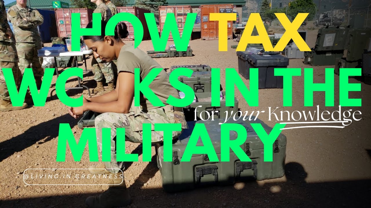 How to NOT pay TAX in the military
