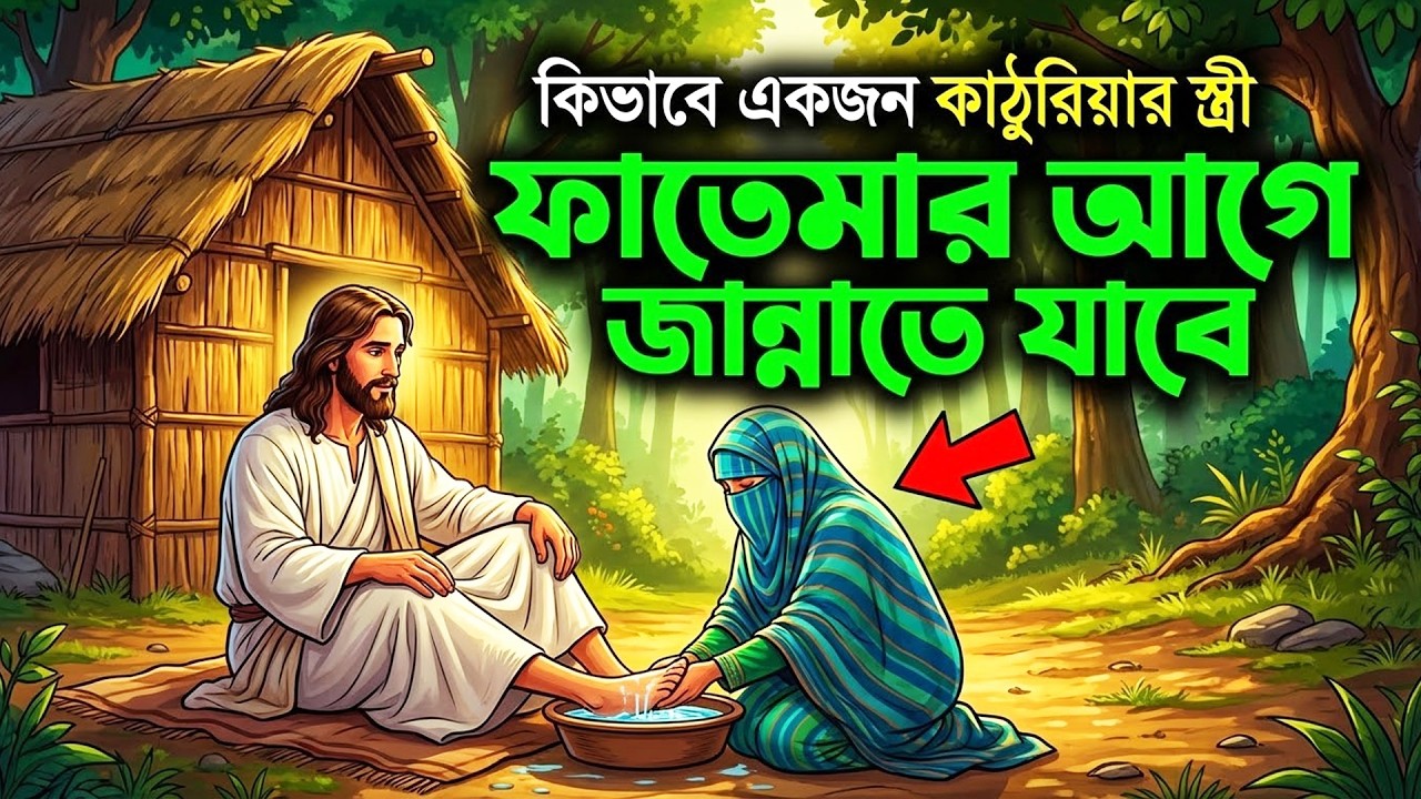 কাঠুরিয়ার স্ত্রীর সেই আমল! যা  ফাতেমা (রা.)-এর  আগে জান্নাতে প্রবেশ করাবে | ইসলামিক গল্প ও শিক্ষা