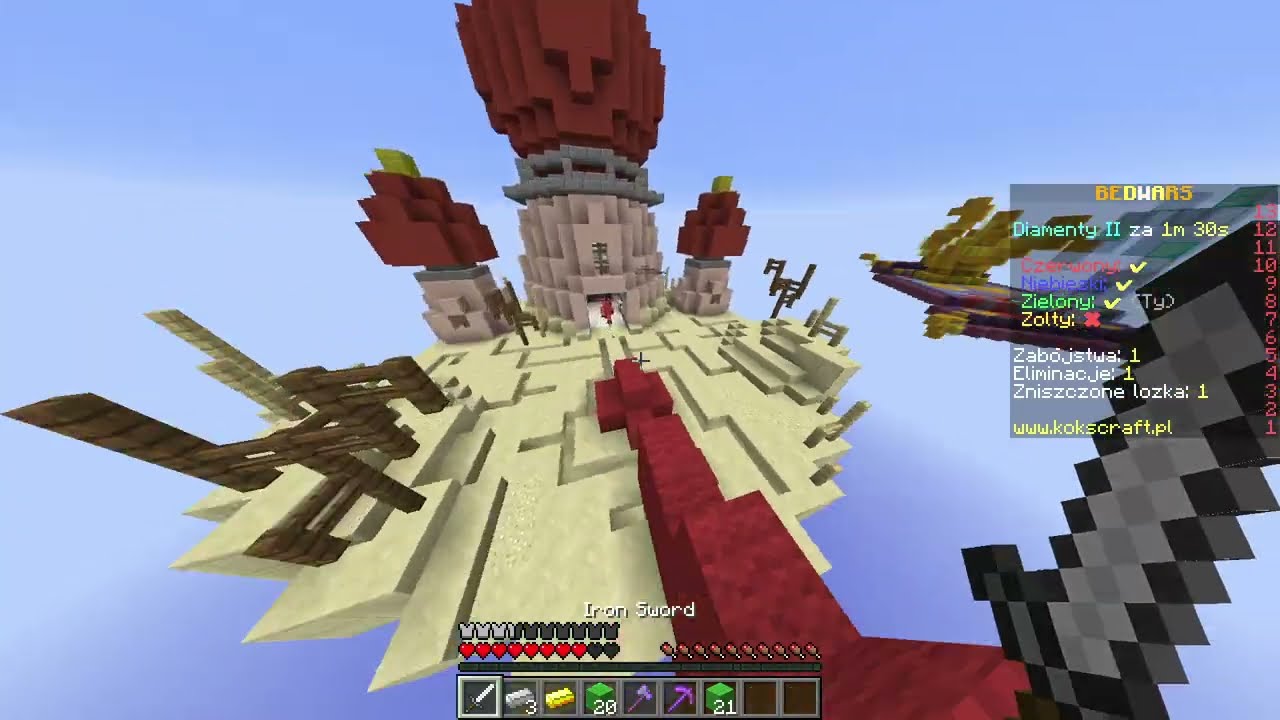 BEDWARS z NAJLEPSZYMI KUMPLAMI i grubym...