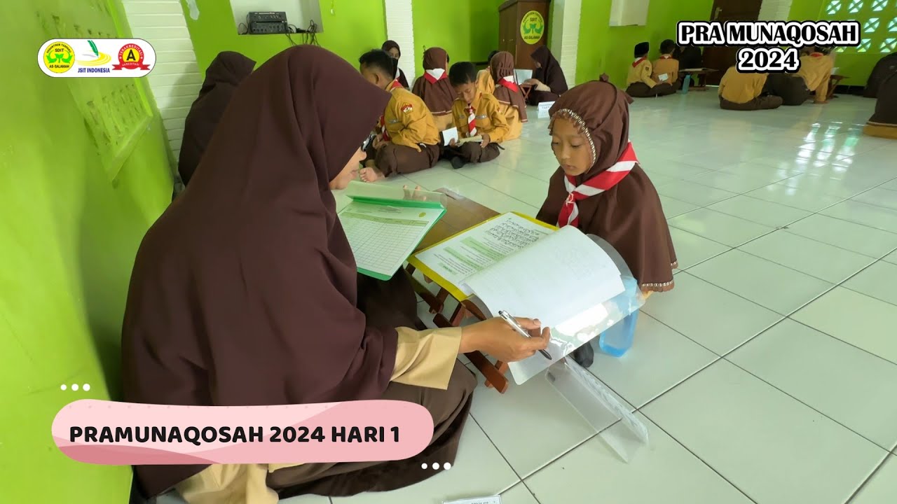 PRA MUNAQOSAH 2024 - METODE UMMI - SDIT ASSALAMAH HARI KE 1