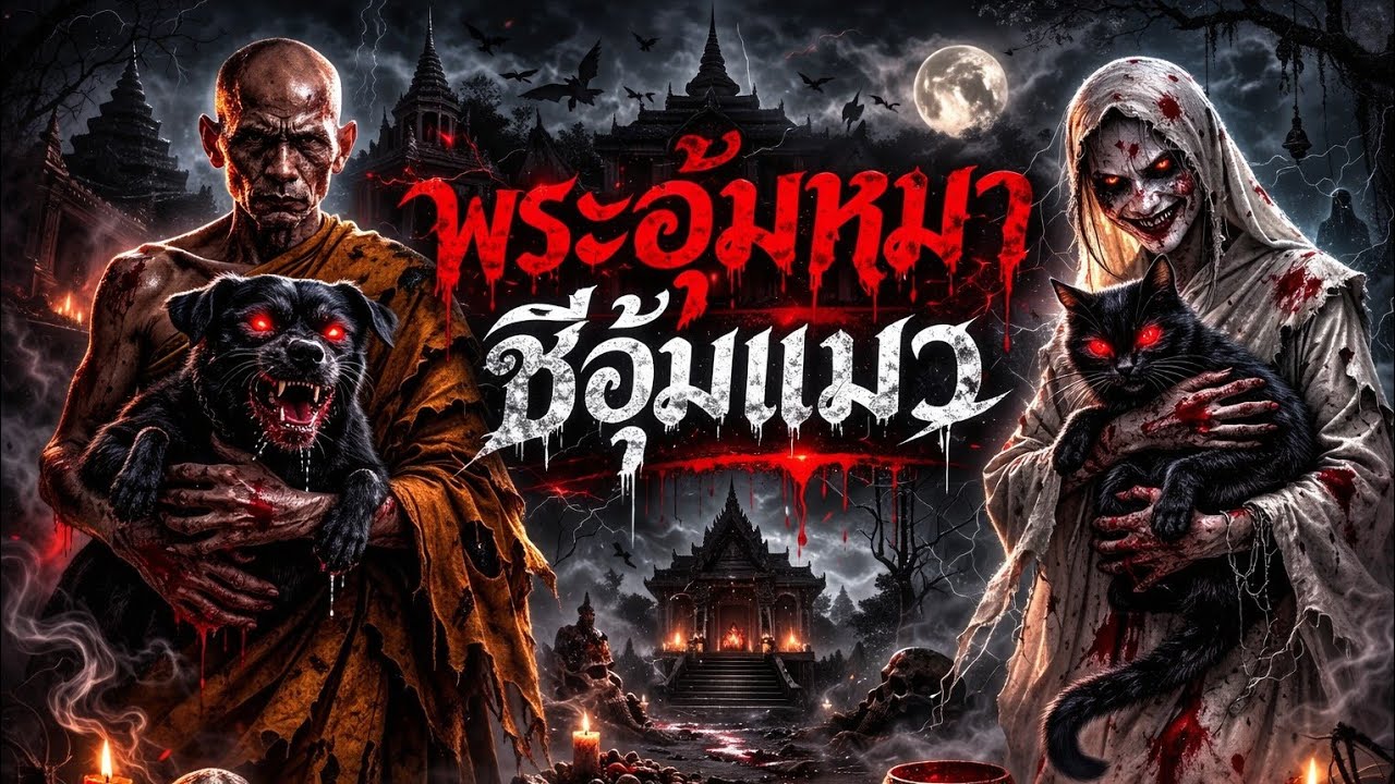 เรื่องเล่าสยองขวัญ - พระอุ้มหมา ชีอุ้มแมว