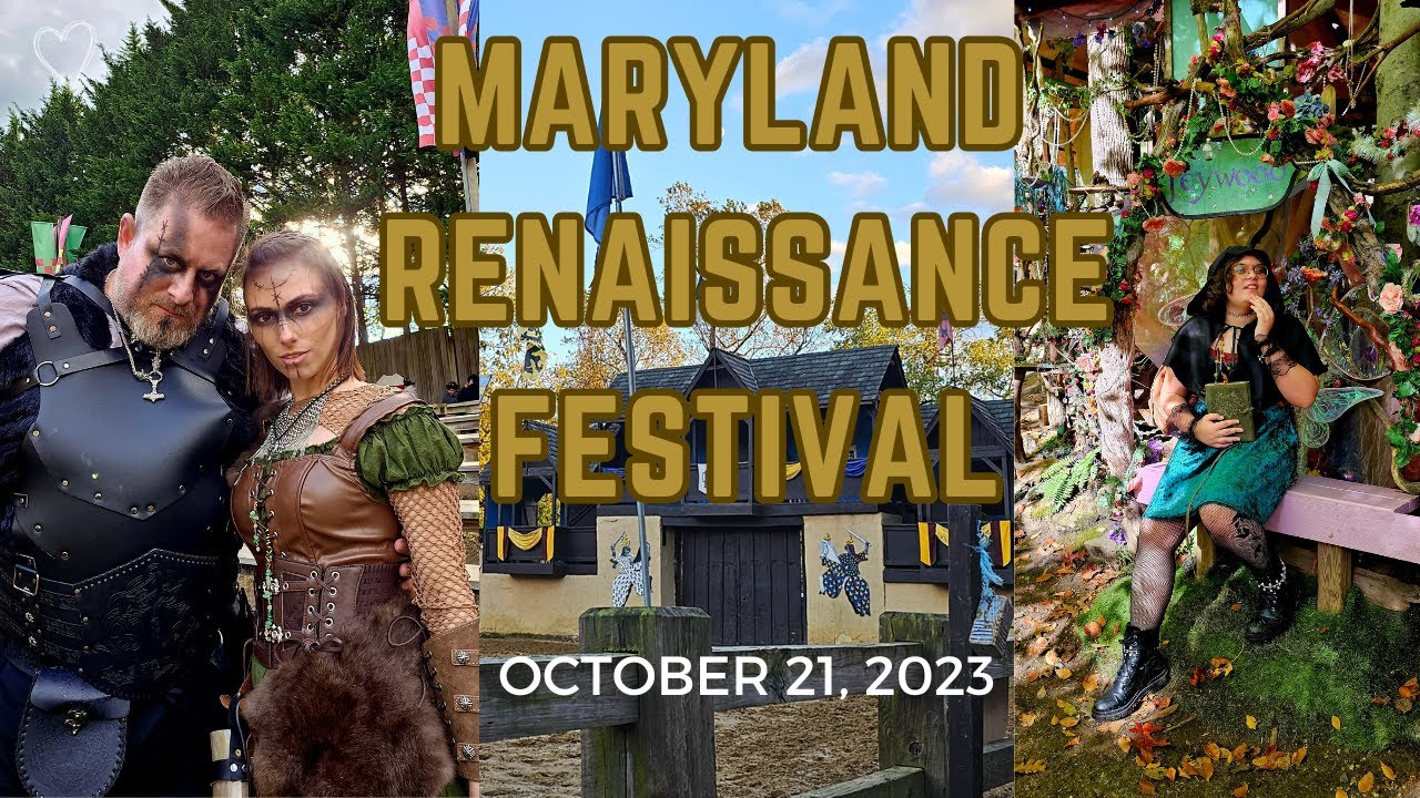 Come with me! MARYLAND RENAISSANCE FESTIVAL 2023 | JOUSTING | FOOD | FALCONS | VIKINGS | MORE!
