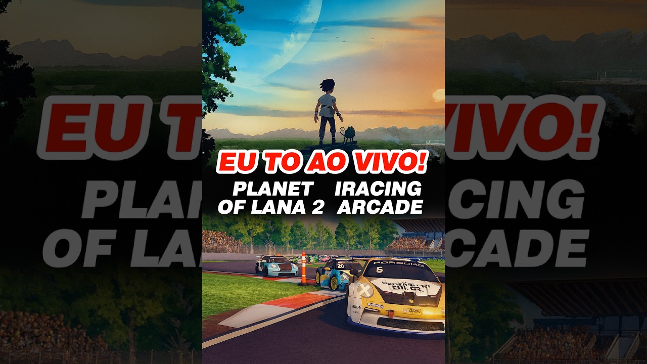 🔴 Sábado Aleatório - IRacing Arcade e Planet of Lana II