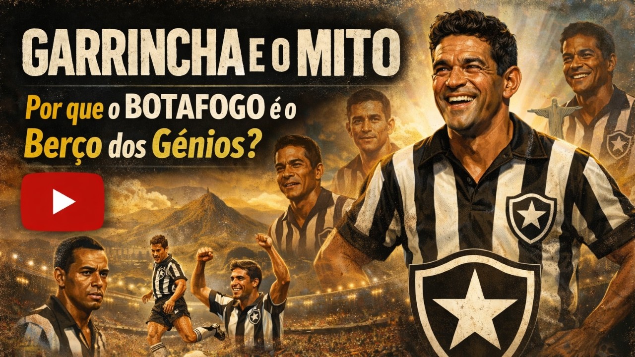 GARRINCHA E O MITO I Por que o BOTAFOGO é o Berço dos Gênios?