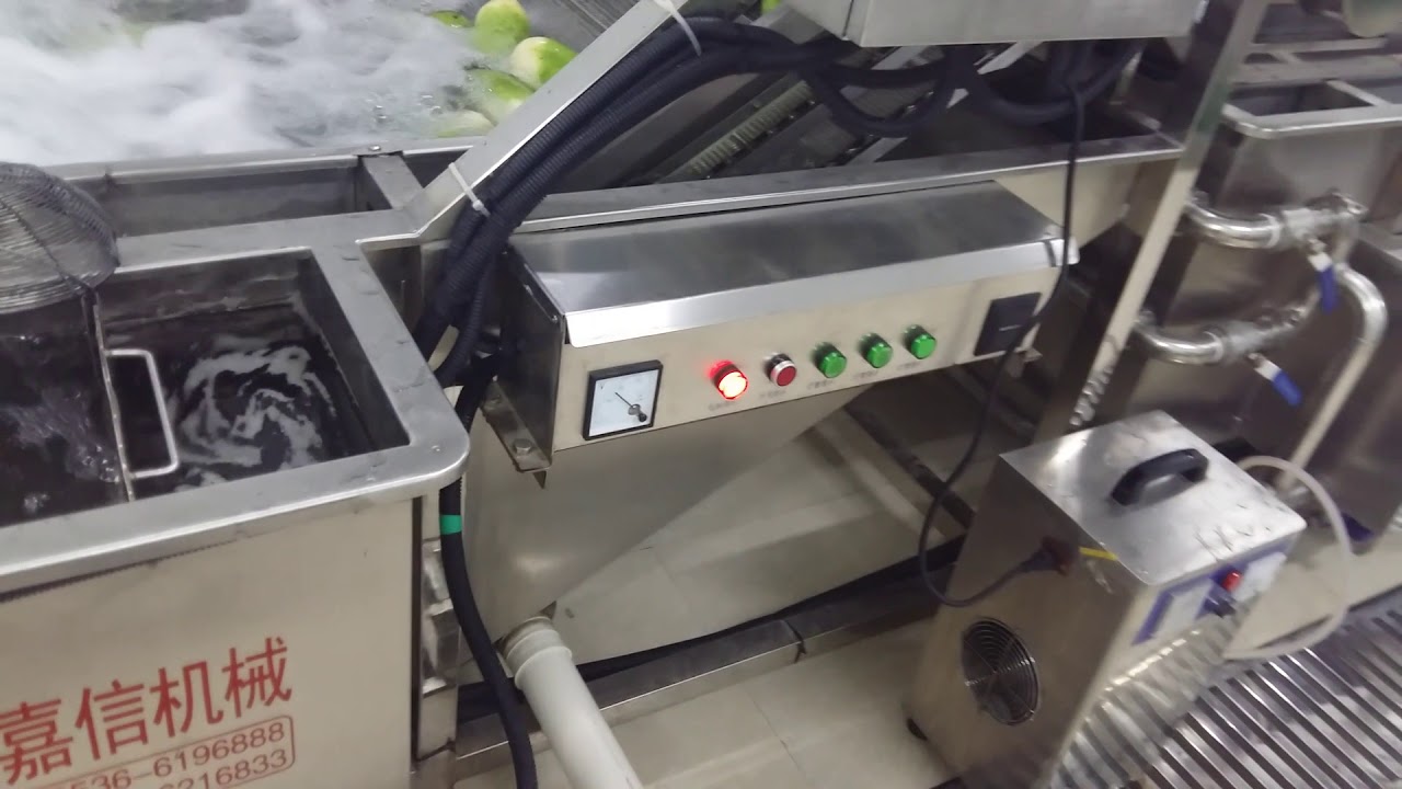 Radish washing air drying line20180825