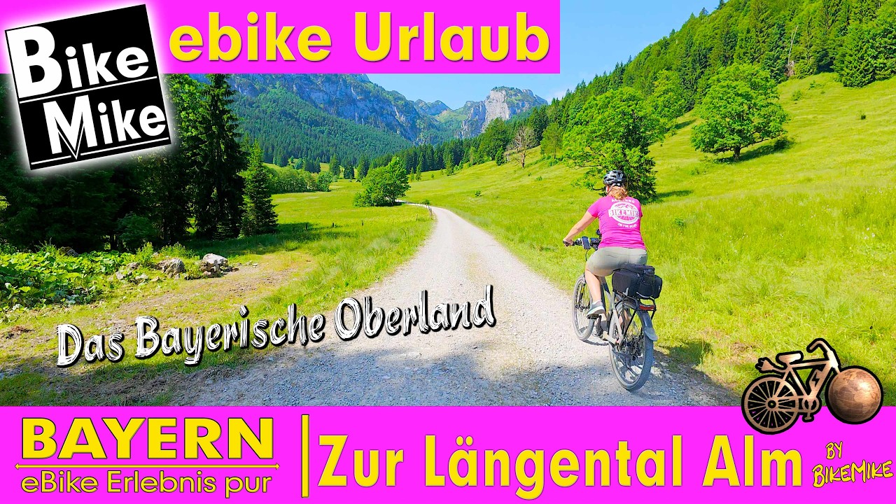 eBiken in Bayern | Zur Längental Alm im Bayerischen Oberland |  Hinein ins grandiose Amphitheater