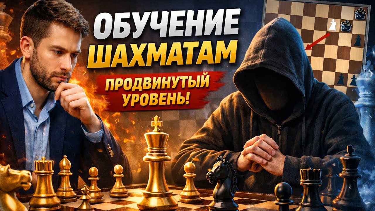 ПРОДВИНУТЫЕ ШАХМАТЫ: стратегии, которые отличают мастеров от любителей! Обучение шахматам ♟️
