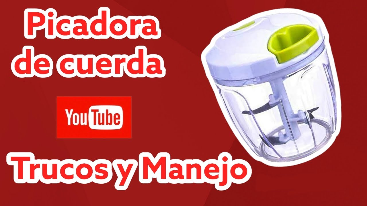PICADORA DE CUERDA - TRUCOS Y MANEJO