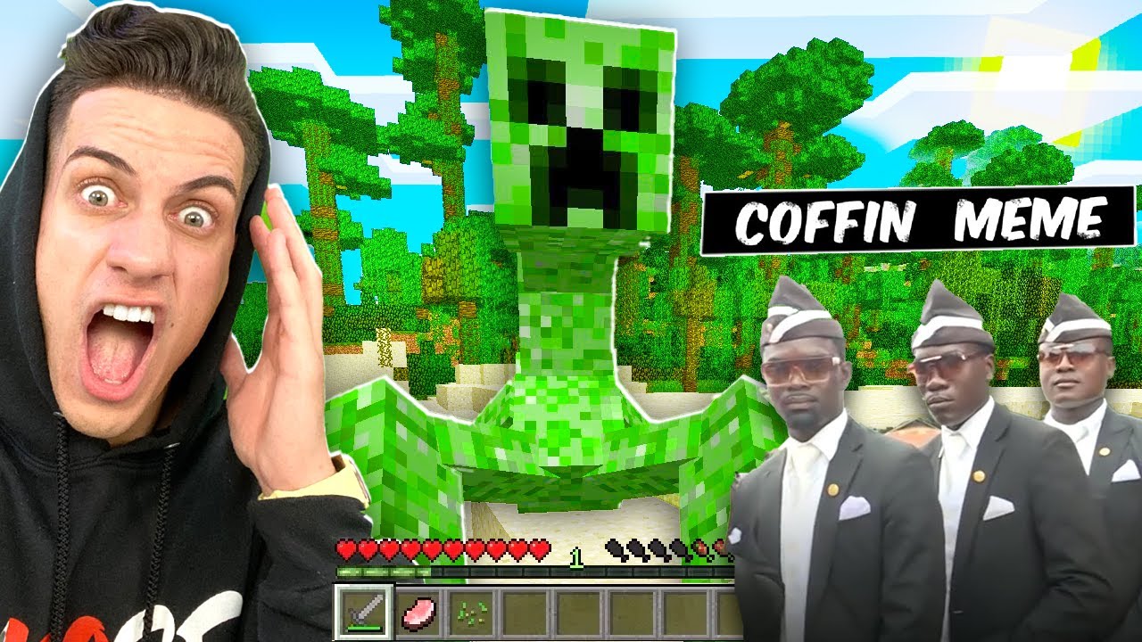 EXTREME ASTRONOMIA COFFIN DANCE MEME in MINECRAFT! (Try Not To Laugh Challenge)