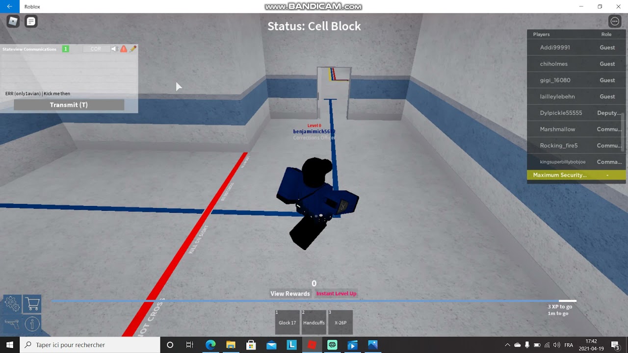 STATEVIEW PRISON TRYING TO LEVEL UP!