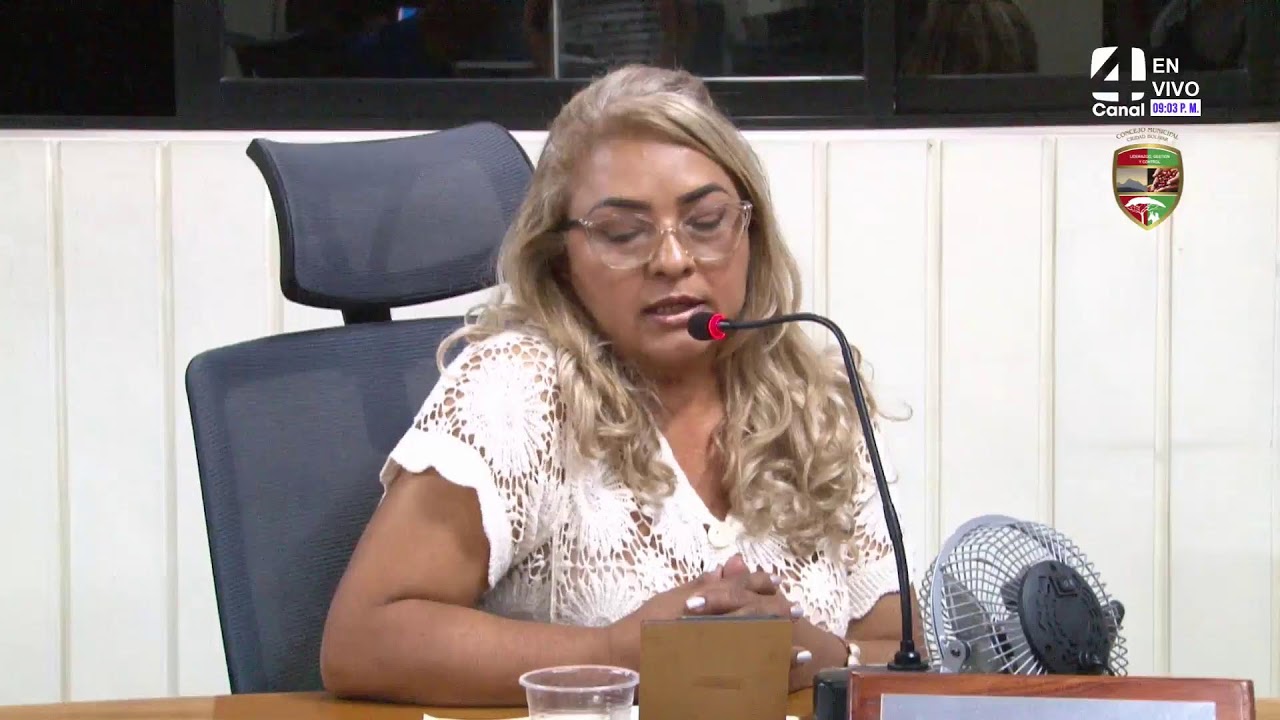 🏛️ Sesión del Honorable Concejo Municipal de Ciudad Bolívar 20 de Febrero  del  2026