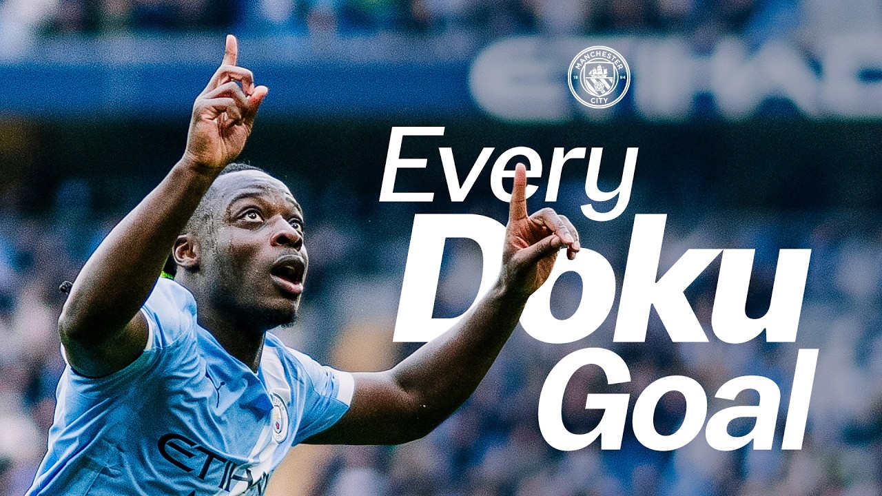 Every J&eacute;r&eacute;my Doku Goal for Man City So Far | 22 epic goals from the Belgian winger!