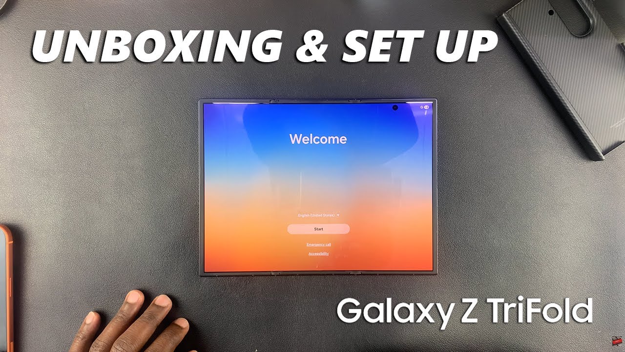 Samsung Galaxy Z TriFold - Unboxing, Set Up & First Impressions